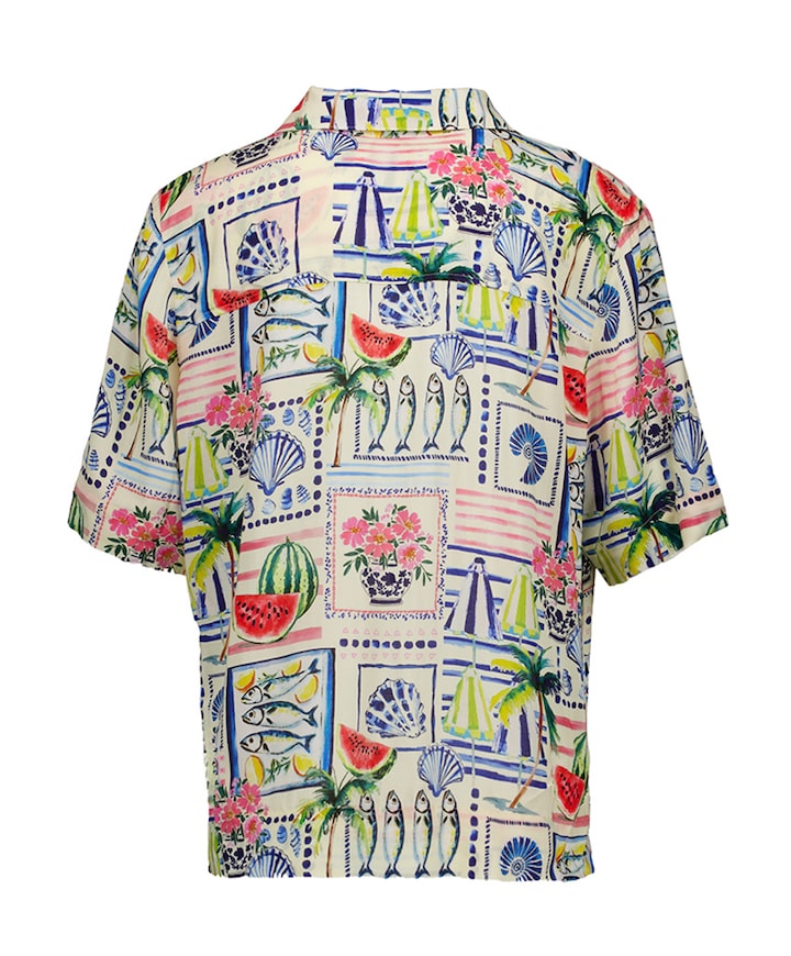 Dames blouse multicolor