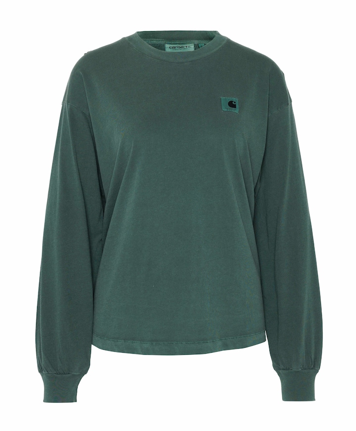 Dames longsleeve groen