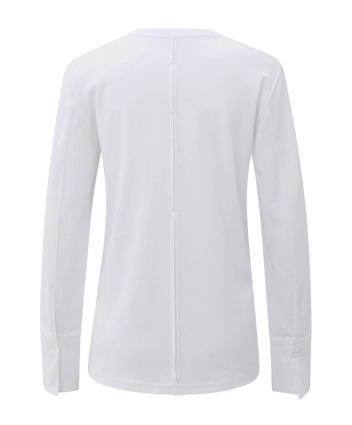 Dames longsleeve wit