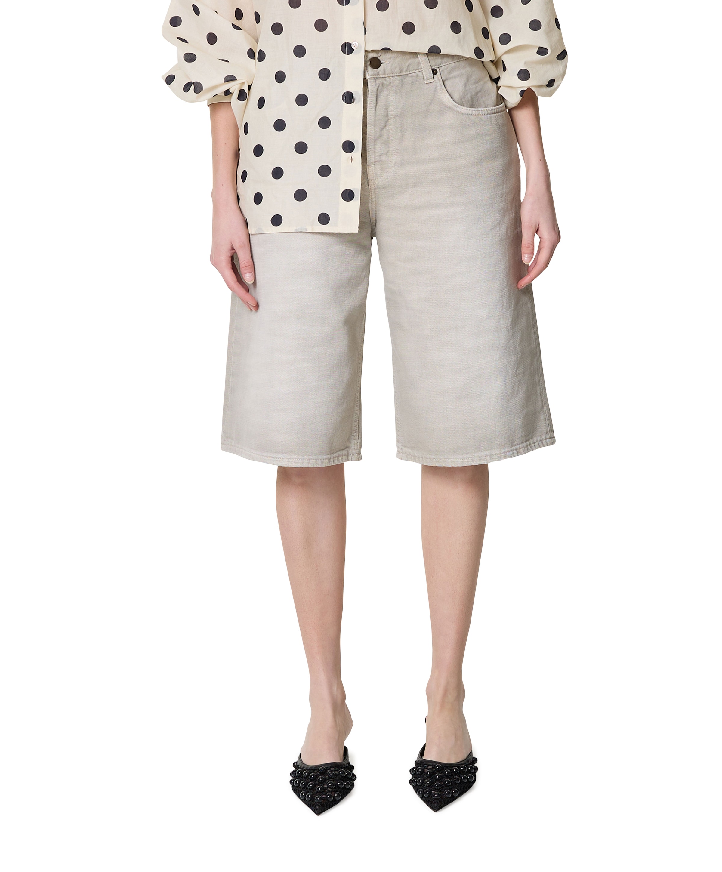 New Becky Bull 44 dames korte broek beige