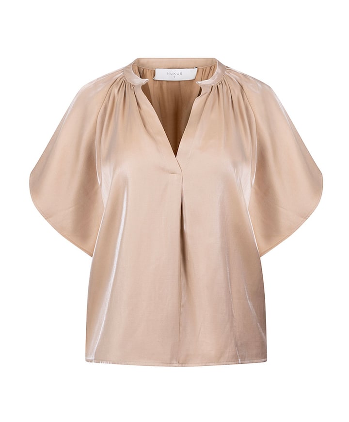 Dames top beige