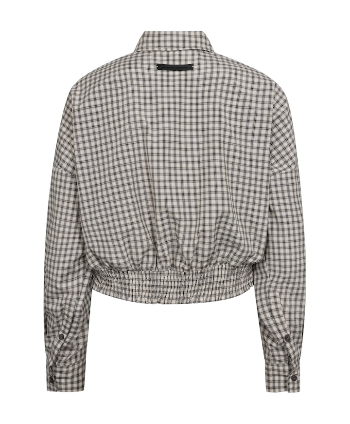 Dames blouse grijs