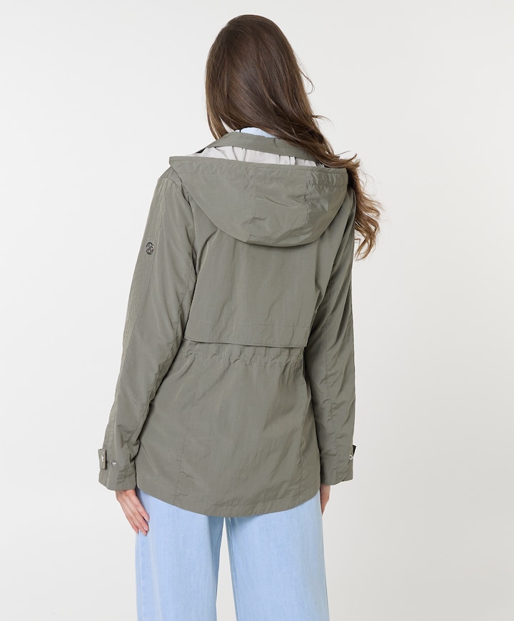 Dames jas groen