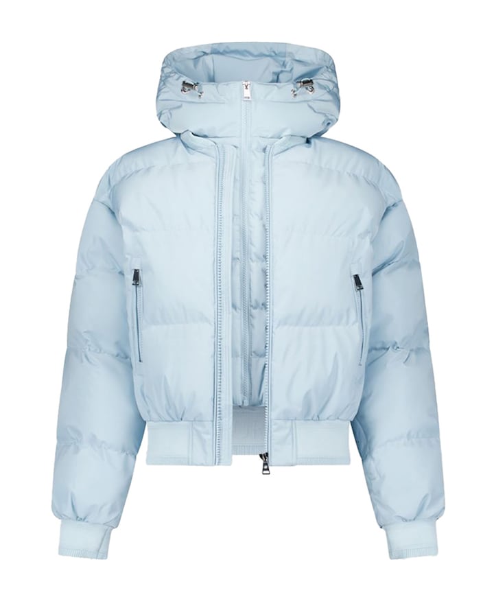 Dames ski-jas blauw