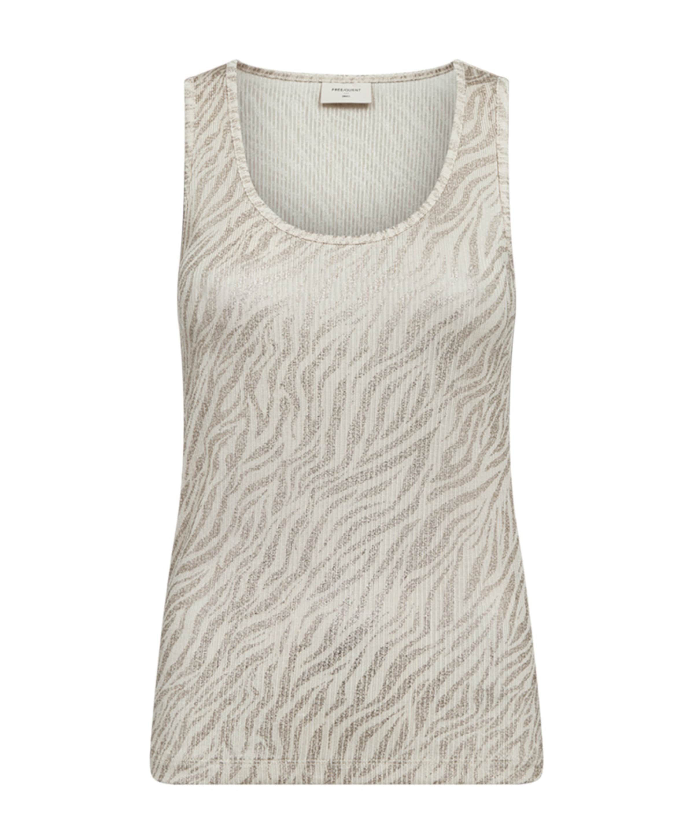 Dames top beige