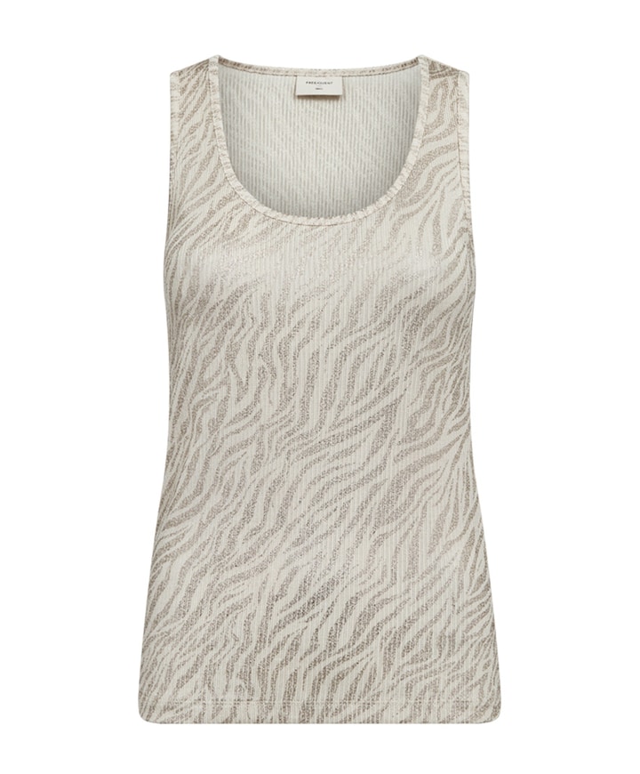 Dames top beige