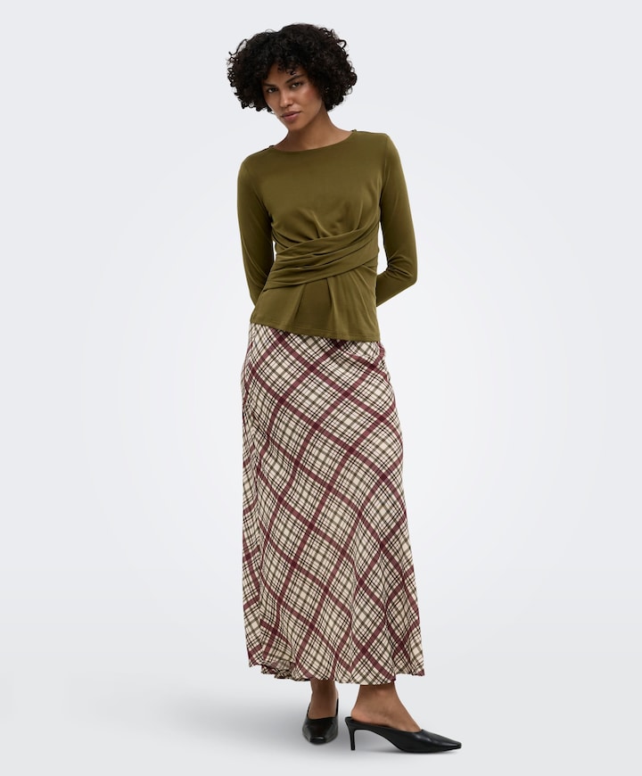 Dames longsleeve groen