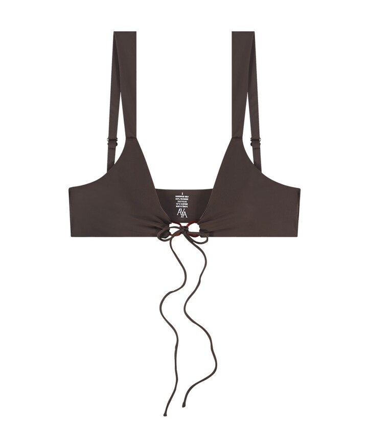 Bikinitop bruin