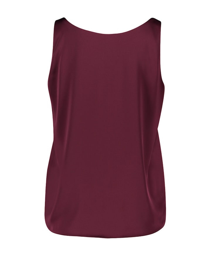 Dames top bordeaux