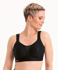 Dames sport bh zwart