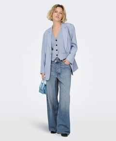 Dames blazer blauw