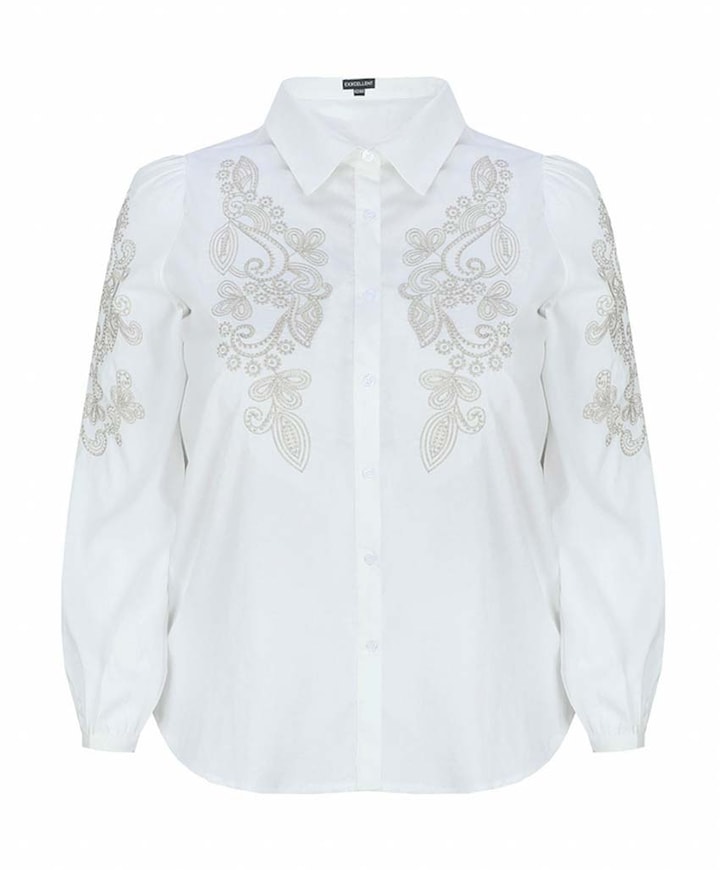 Dames blouse ecru