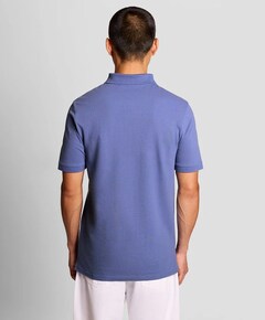 Heren polo blauw