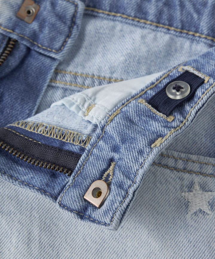 NKFBELLA REG DNM SHORTS 3674-BE NOO meisjes korte broek blauw