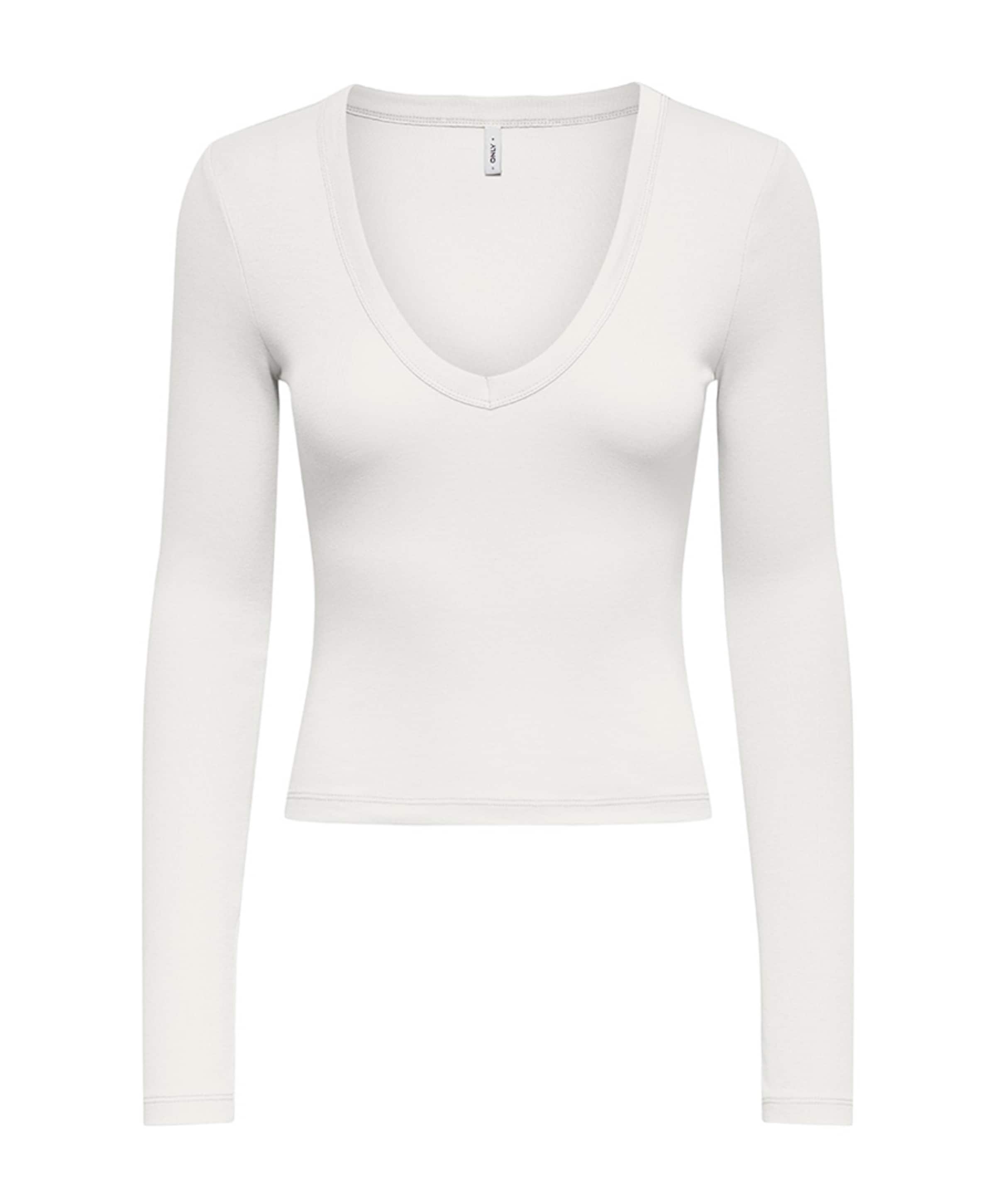 Dames longsleeve ecru