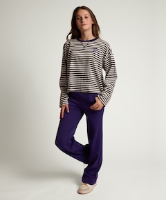 Meisjes longsleeve grijs