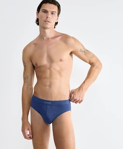 Heren slip blauw