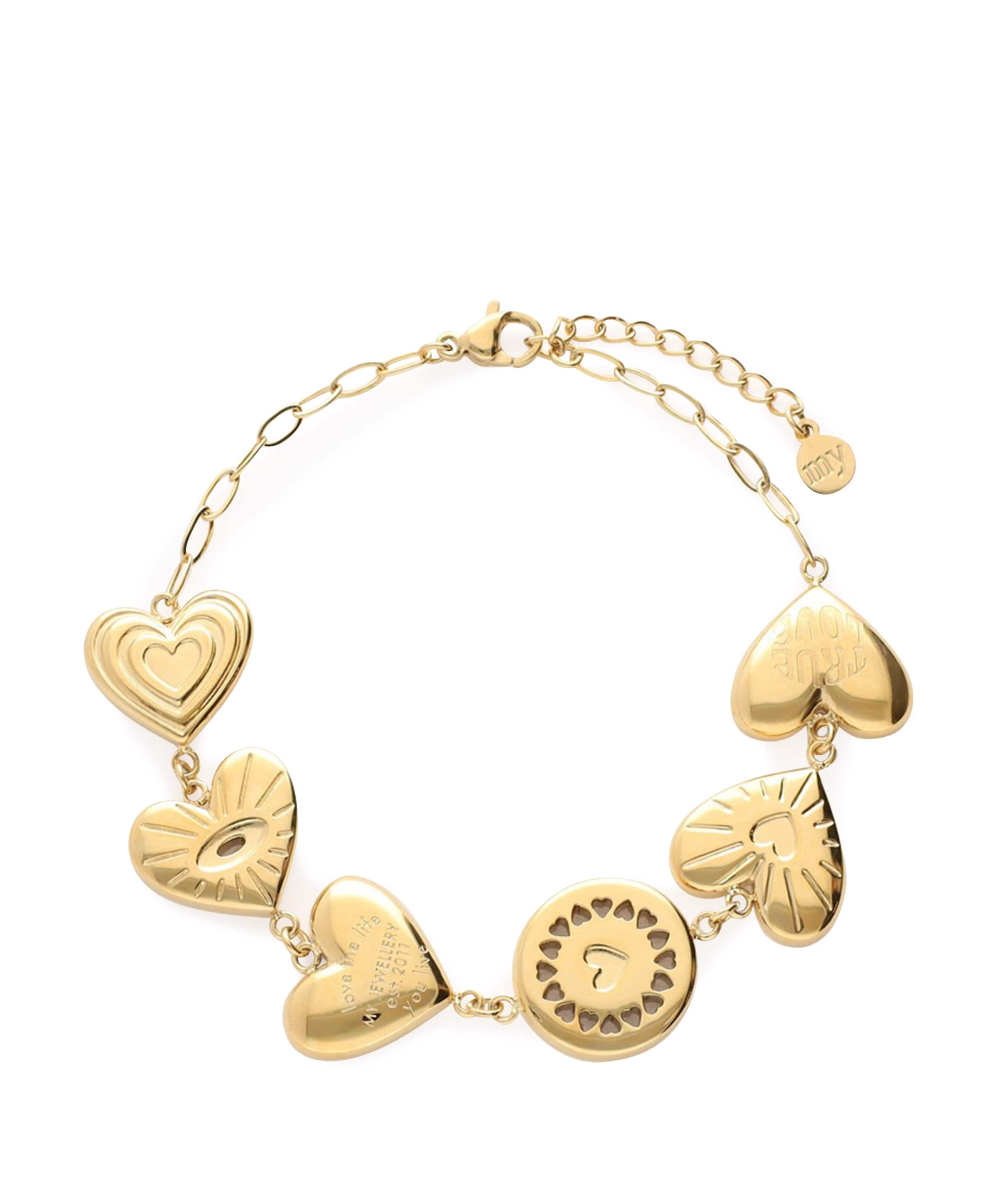 Dames armband goud