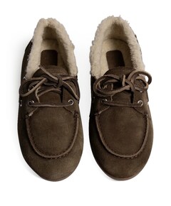 Boat loafer dames bruin