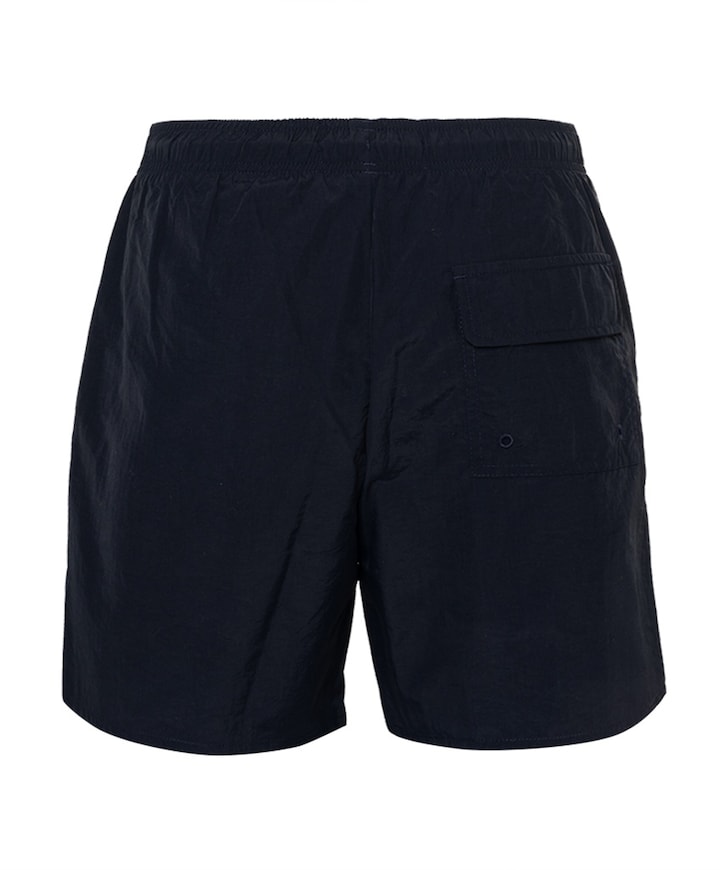 Plain swim short heren zwembroek blauw