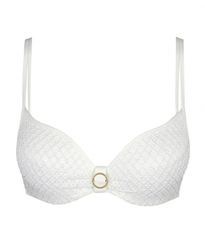 Dames bikinitop ecru