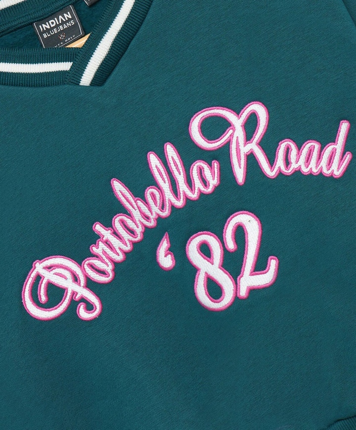 Meisjes sweater groen