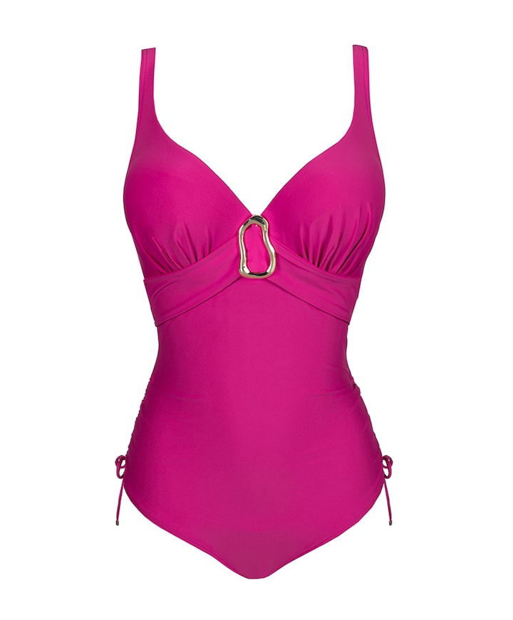 Dames badpak roze
