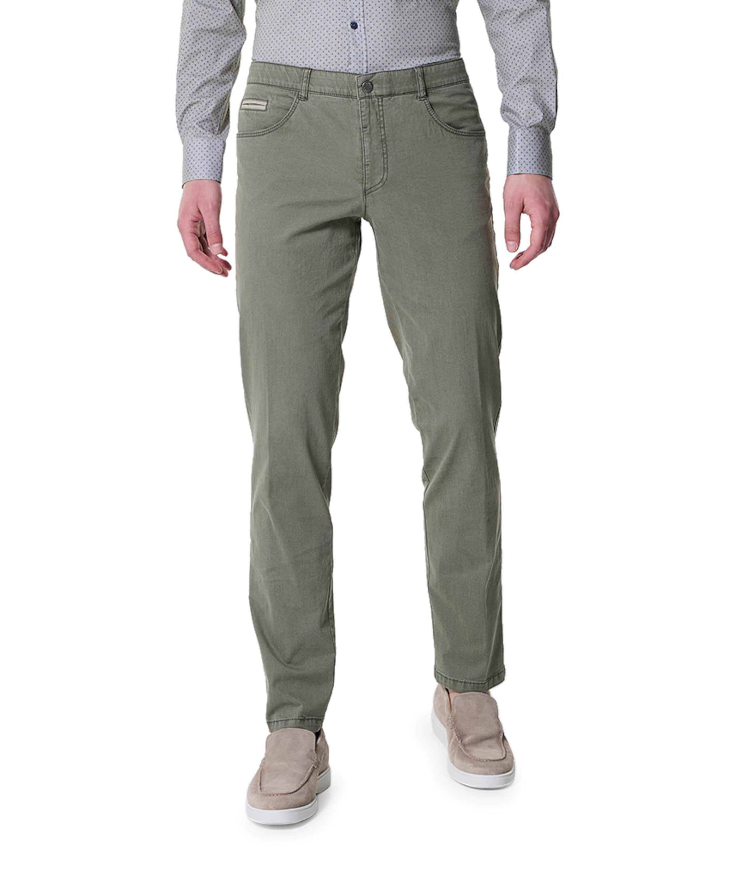 Swing Front Collection heren broek groen