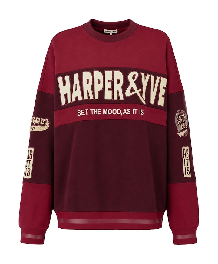 Dames sweater rood