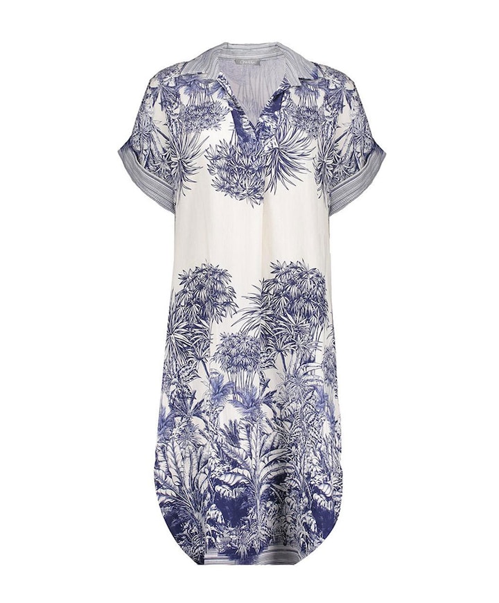 Dames jurk blauw