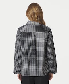 Dames blouse blauw