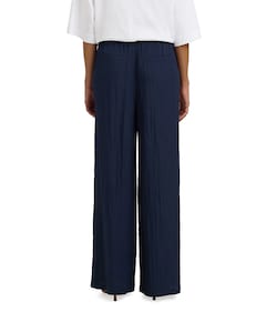 SLFIONA HW WIDE STRING B dames broek blauw
