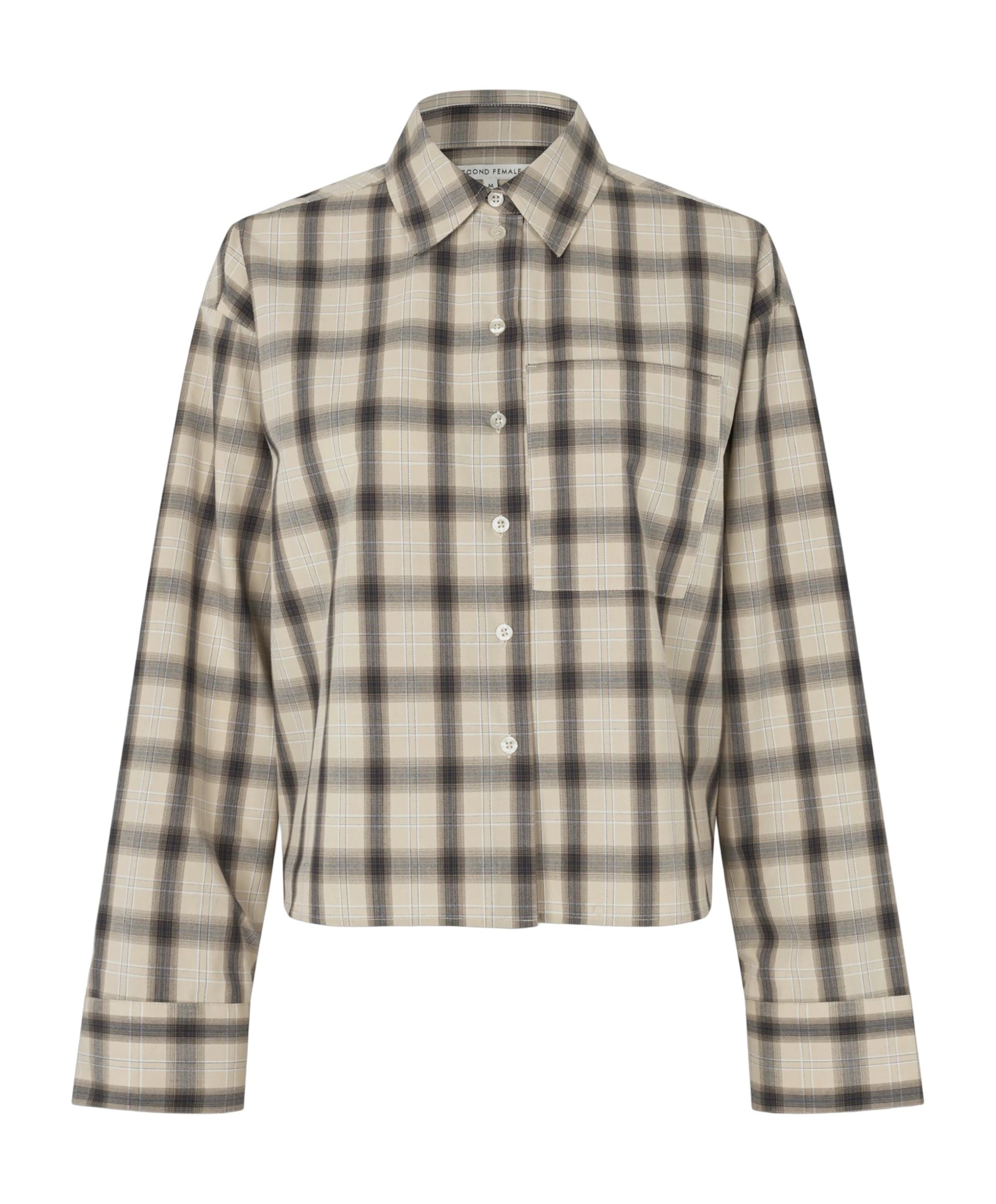 Dames blouse beige