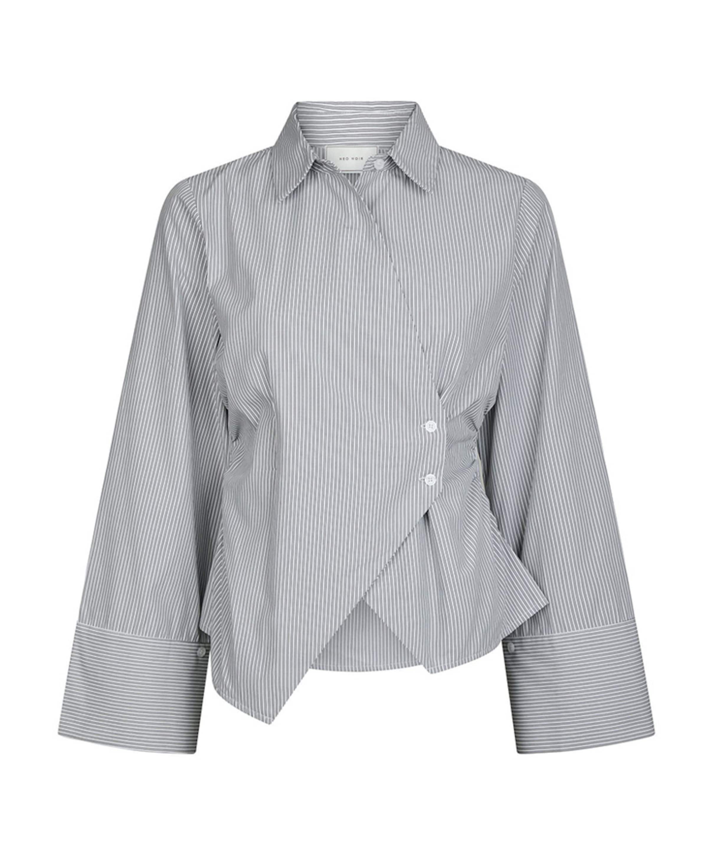 Dames blouse grijs