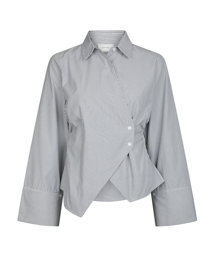 Dames blouse grijs
