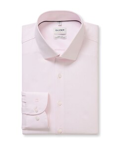 Heren overhemd lange mouw roze