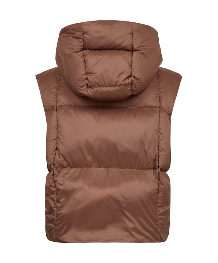 Dames bodywarmer bruin