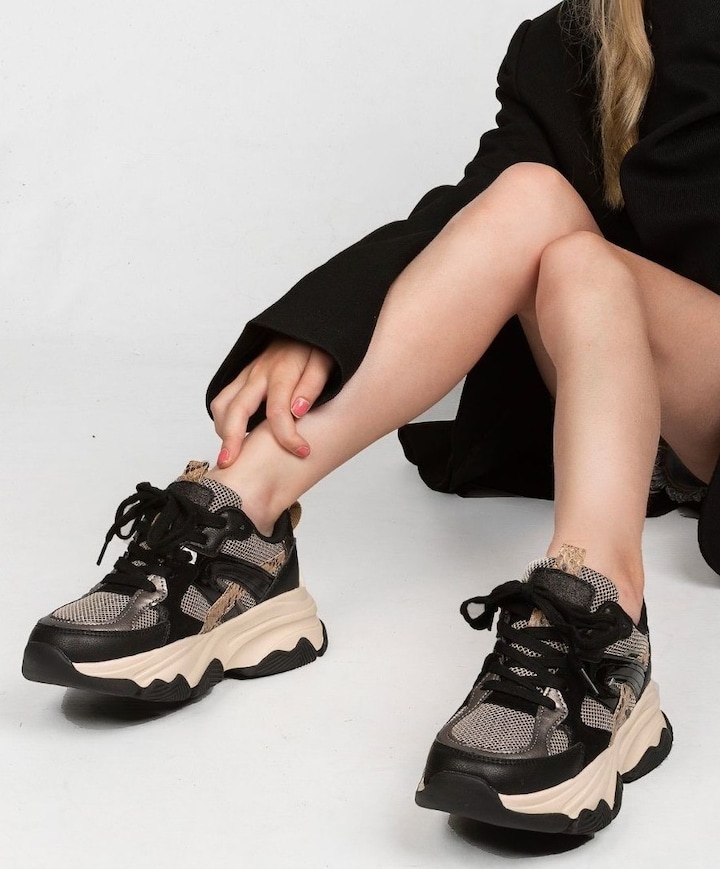 meisjes sneakers zwart