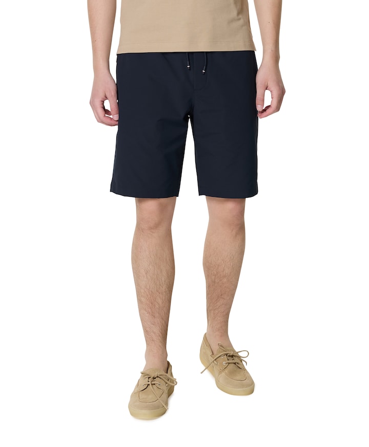 HARLEM PERFORMANCE heren korte broek blauw