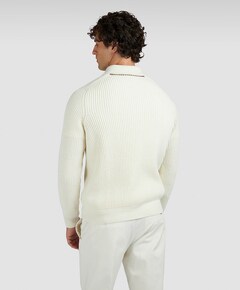 Heren trui ecru