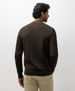 Heren vest bruin