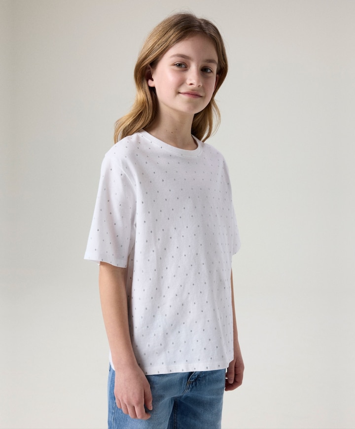 Meisjes T-shirt wit