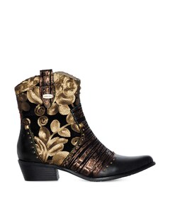 dames westernlaarzen zwart