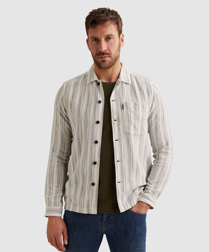Heren overshirt groen