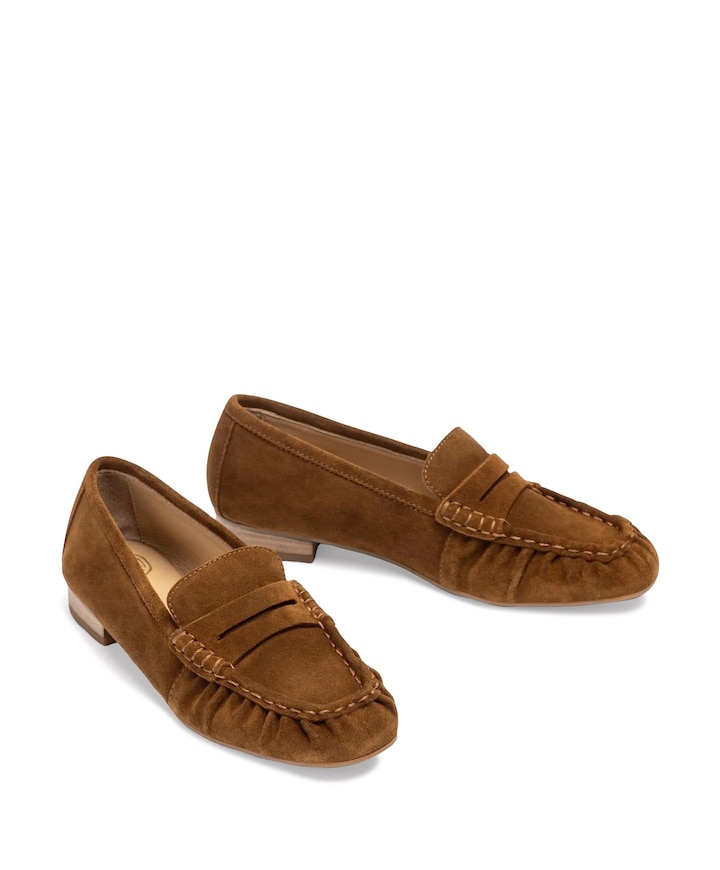 Balta dames loafers bruin
