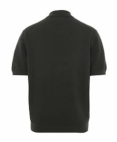 Heren polo blauw