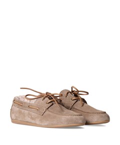 dames loafers beige
