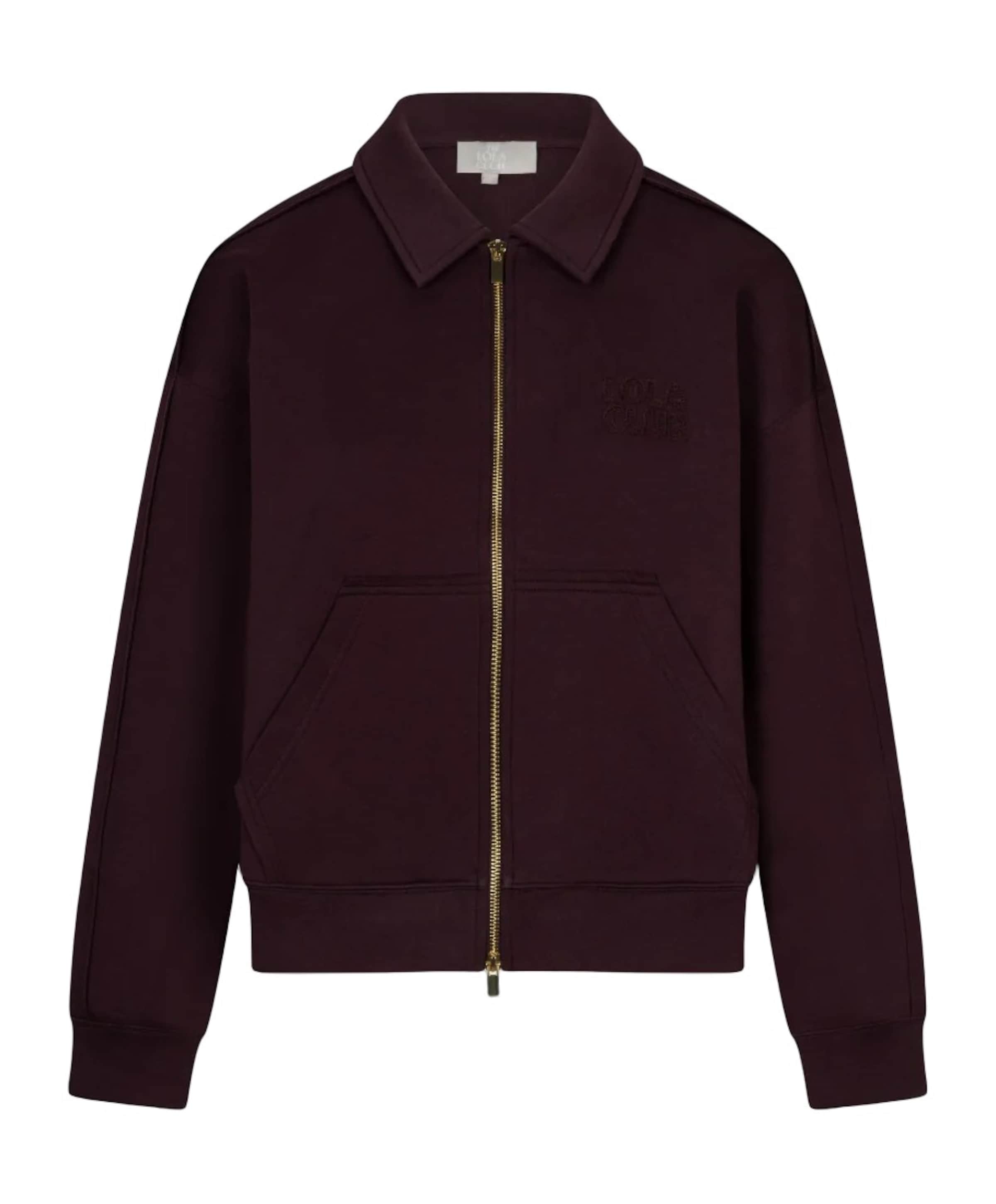 Dames jas bordeaux