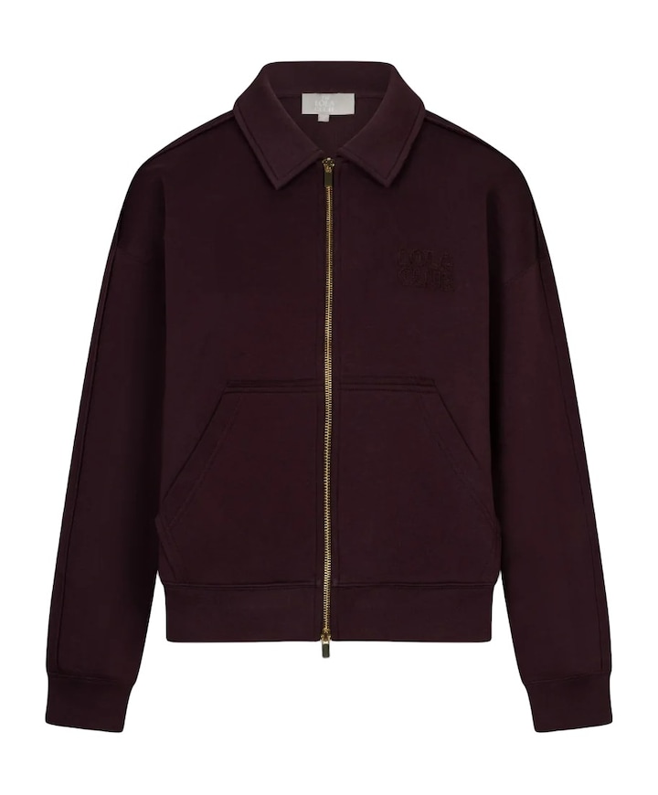 Dames jas bordeaux