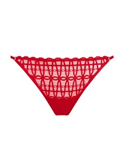 Dames string rood